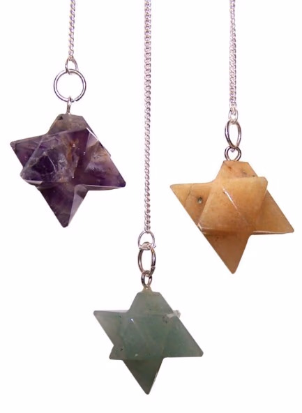 Merkaba Ster Pendels - Gesorteerd