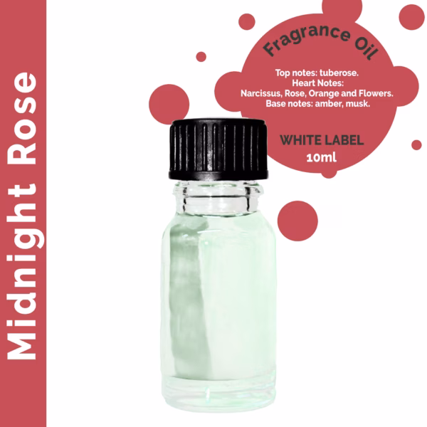 Mitternachtsrose - Duftöl - Ohne Etikett - 10ml