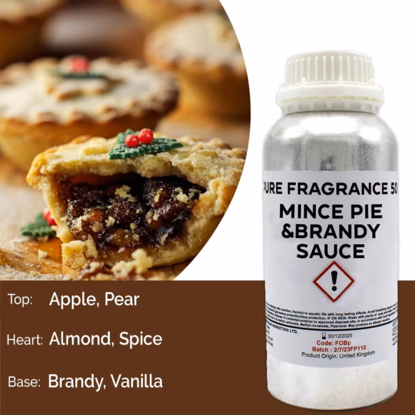 Mince Pie and Brandy Sauce Ren Duftolie - 500ml