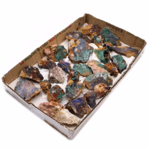 Spécimens Minéraux - Azurite Malachite - Env. 20 Pièces