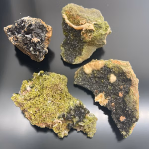 Mineralische Exemplare - Epidot - Ca. 10 Stück