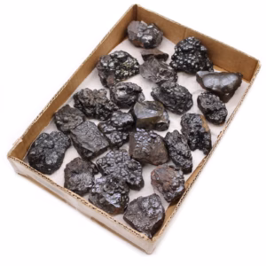 Mineralprøver - Naturlig Hæmatit (Ca. 20 Stykker)