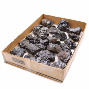 Mineralprøver - Naturlig Hæmatit (Ca. 20 Stykker)