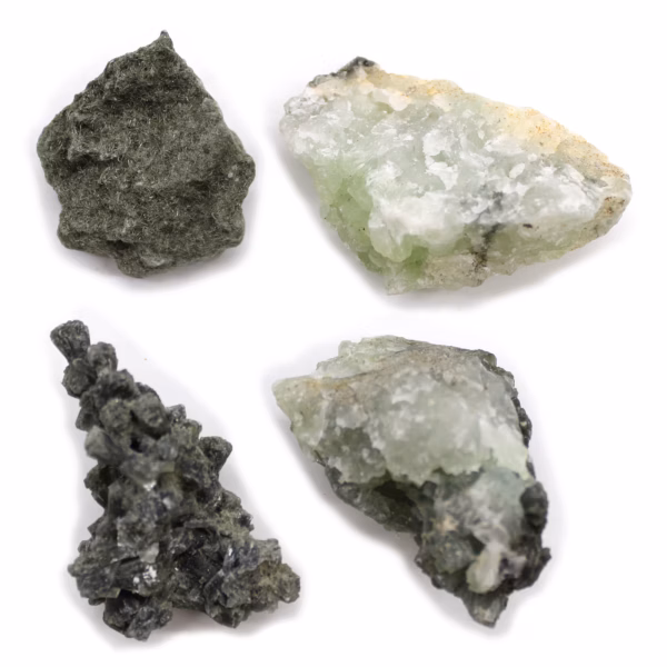 Spécimens Minéraux - Petit Prynite - Env. 34 à 79 Pièces