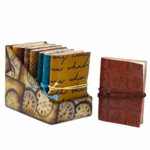 Carnets en Cuir Assortis - Mini