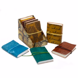Carnets en Cuir Assortis - Mini