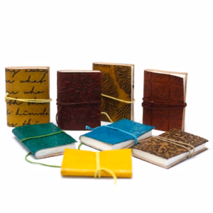 Carnets en Cuir Assortis - Mini