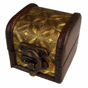 Mini Skattekiste - Guld