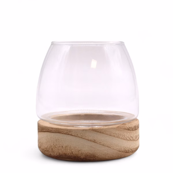 Terarium sur Bois de Tung Naturel - Mini