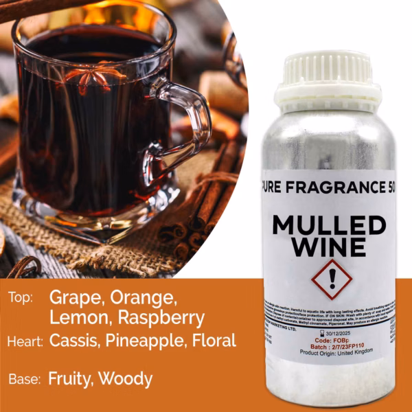Huile de Parfum Pure Vin Chaud - 500ml