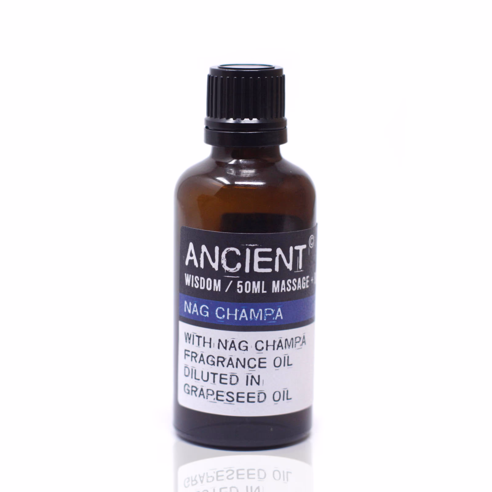 Nag Champa Massageöl - 50ml 1 Nag Champa Massageöl - 50Ml