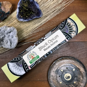 Namaste Mandala Masala Räucherstäbchen - Schwarzes Opium