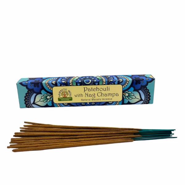 Namaste Mandala Masala Røgelse - Patchouli med Nag Champa