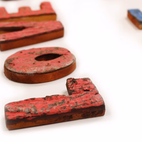 Nat Rustic Bark Letters - Jeg Elsker Dig Mere End Ord Kan Sige(28)