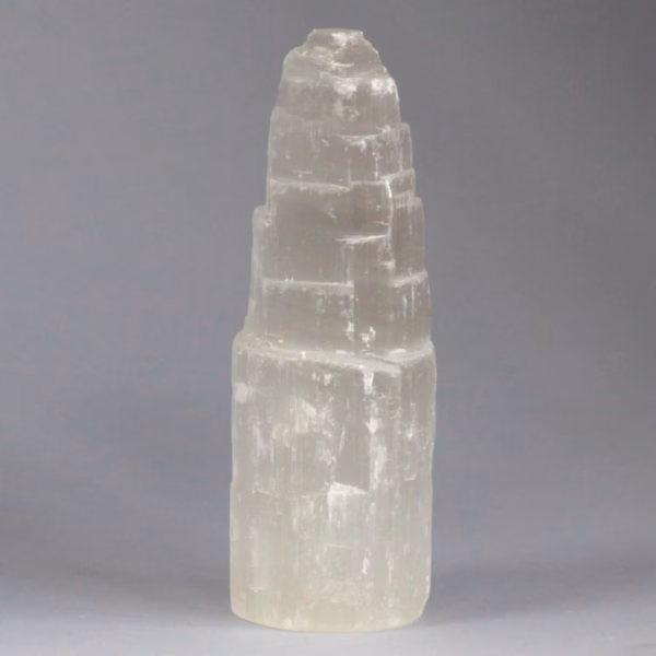 Natiural Selenite Tower - 15cm