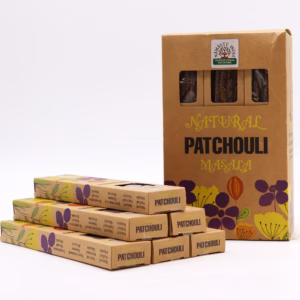 Naturlig Botanisk Masala Rökelse - Patchouli