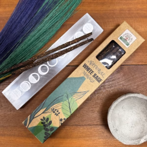 Naturlig Botanisk Masala Rökelse - Vit Salvia