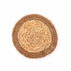 Bordskåner - Jute og Bomuld 10cm (Sæt med 4) - Naturlig Boarder