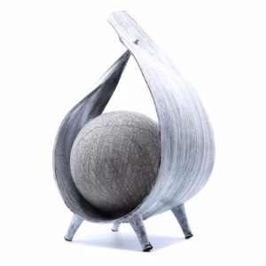 Naturlig Kokoslampe - Greywash Wrapover