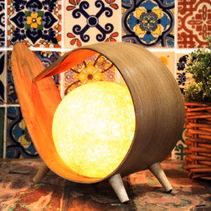 Kokosnødlampe Naturlig - Naturlig Loop