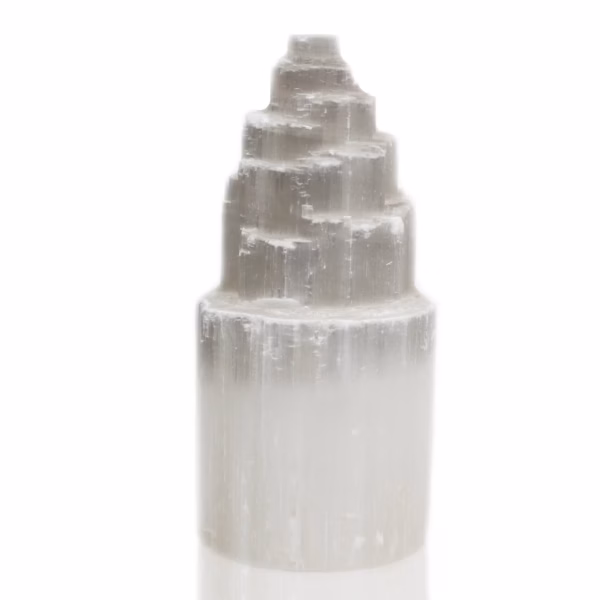 Lampe Naturelle en Sélénite - 20cm