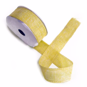 Latte - Band med Naturlig Textur 38mmx20m - Natural Texture Ribbon 38mmx20m