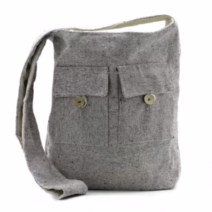 Bolso de Dos Bolsillos - Lavanda Suave - Grande
