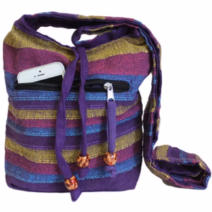 Sac à Bandoulière Népal - Fleurs Sauvages