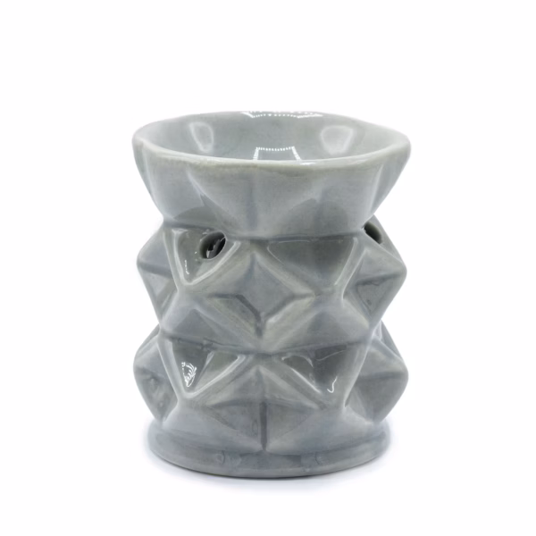 Quemador de Aceite - Geometrico - Gris