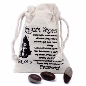 Een Inch Lingam - 3 Stenen