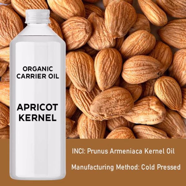 Organic Apricot Kernel Öl 1 Litre