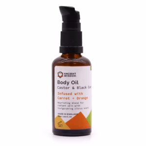Økologisk Kroppsolje 50ml - Gulrot & Appelsin