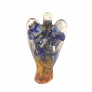 Orgonite l'Ange - Puces de Gemme et Cuivre 50mm