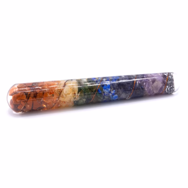 Orgonite Chackra and Copper Healing Wand - 140 x - 30mm