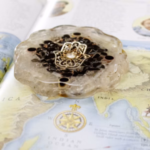 Orgonite Desk Power Packs - Hamsa med Sellonite - med