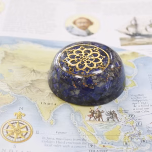 Presse - Papier Orgonite - Dôme Lapis