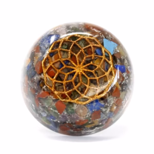 Tafel Orgonite Powerpacks - Multi Stenen Koepel - Groot