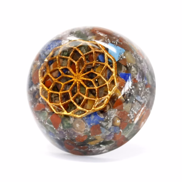 Tafel Orgonite Powerpacks - Multi Stenen Koepel - Groot