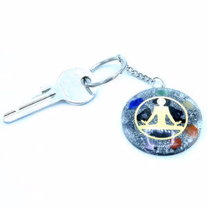Orgonitt Power Keyring - Buddha Seven Chakra