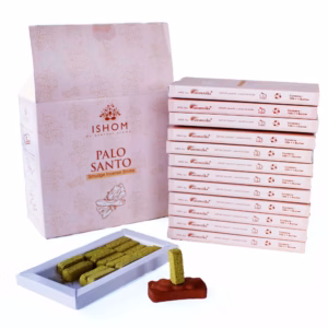 Pack de 15 Ladrillos de Incienso Natural y Quemadores - Palo Santo