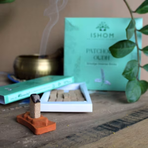 Pack de 15 Ladrillos de Incienso Natural y Quemadores - Palo Santo