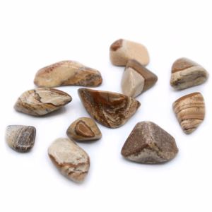 Pakke med 24 L Tromlede Steiner - Kalahari Desert Stone