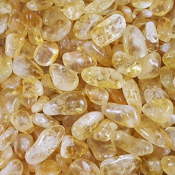 Tumble Stones - Citrine Quartz Grade a