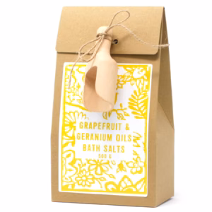Grapefrukt & Geranium Badsalt 500g - Pack of 500g Bath Salt