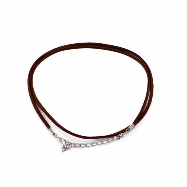 Packs Faux Suede Pendant Cords - 2.5mm X 55cm - Dark Brown A010