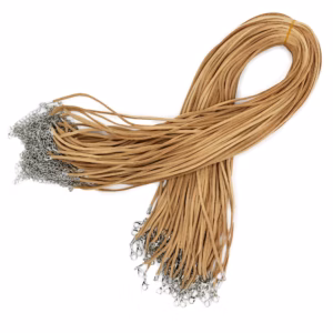 Packs Imitatie Suède Hangerkoorden - 2,5mm X - Cognac A120