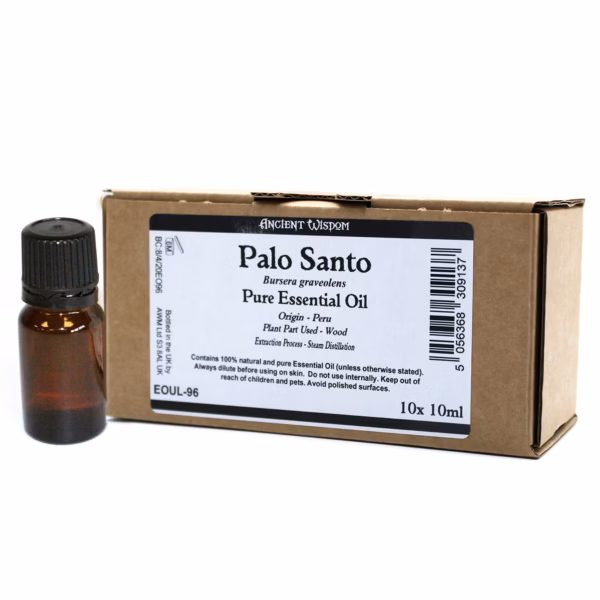 Etherische Olie zonder Etiket - Palo Santo - 10ml - Niet Gelabeld