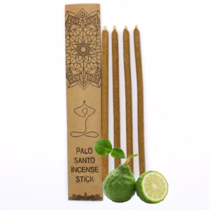 Set de 4 Varitas de Incienso Palo Santo Grande - Bergamota