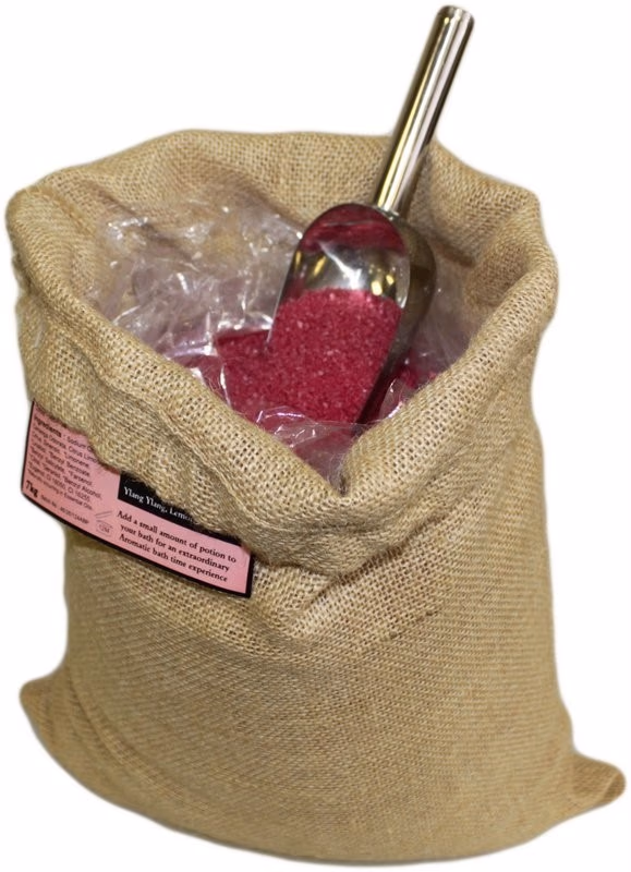 Passion - Aromaterapi Badsalt 7kg - Passion Potion 7kg Hessian Sack