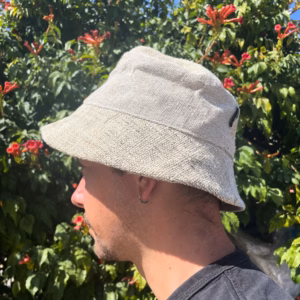 Festivalhatt I Lappet Hamp og Bomull - Naturlig